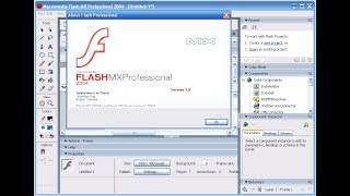 Macromedia flash MX 2004 Free download and use for lifetime [upl. by Zilla379]