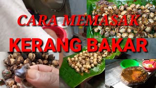 CARA MEMASAK KERANG BAKAR DENGAN ARANG BRIKET [upl. by Johnsten]