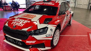 Skoda Fabia RS Rally2  Cambia aspetto ma rimane spaziale  On board con Alberto Battistolli [upl. by Aicenod927]