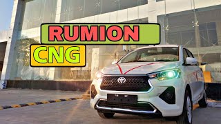 TOYOTA RUMION S CNG 2024 DETAILED REVIEW 👌 [upl. by Aiykan]