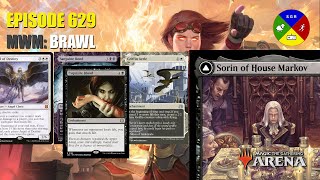 MTG Arena Run MWM Brawl with Sorin of House Markov of Modern Horizons 3 [upl. by Pretrice]