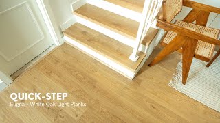 QuickStep  Eligna  White Oak Light Planks [upl. by Alyam]