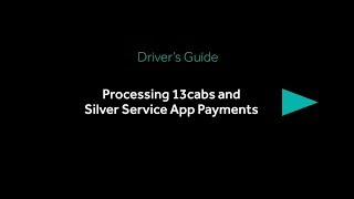 Processing 13cabs and Silver Service App Payments [upl. by Amalbergas]