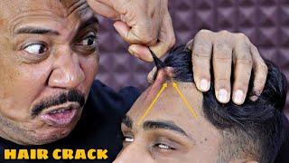 Unlimited Hair Cracking amp Scalp Popping by Asim Barber  Head Massage  Neck Cracking  ASMR [upl. by Alard]