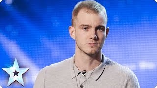 Singersongwriter Ed Drewetts second shot blows us away  Britains Got Talent 2014 [upl. by Ahsirt450]