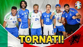 TORNATI 🇮🇹ITALIA 21 ALBANIA🇦🇱  LIVE REACTION EURO 2024 ELITES HD [upl. by Silloh]