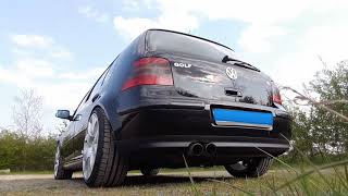 Golf 18T Milltek exhaust sound [upl. by Anom629]