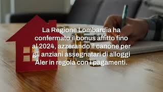 Bonus affitto 2024 per gli anziani come richiederlo requisiti [upl. by Asile75]