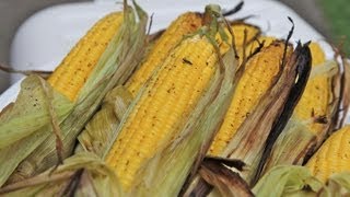 Easy Grilled Corn On The Cob Sweet amp Smokey [upl. by Ecnerewal]