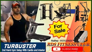 Turbuster Imported Gym Setup With Cardio and interior for Sale 8929219420 gym funny memes stake [upl. by Battiste]