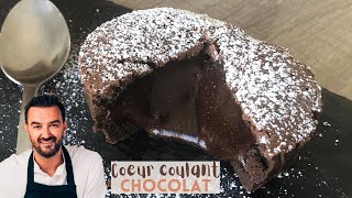 🍫 Moelleux au chocolat au coeur coulant de Cyril Lignac TousEnCuisine  Léa cooking [upl. by Eciruam]