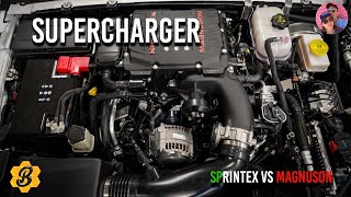 Jeep Gladiator Supercharger Sprintex vs Magnuson [upl. by Eidnak]