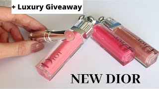 NEW DIOR Addict Stellar Gloss amp Dior Addict Halo Shine  GIVEAWAY CLOSED  Angela van Rose [upl. by Ivad]