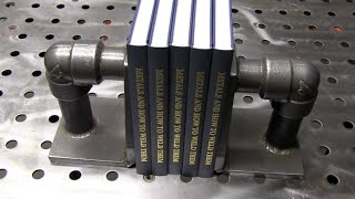 TIG and Stick Welding Socket Weld Bookends [upl. by Gensmer]