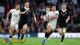 England v New Zealand  AUTUMN NATIONS SERIES 2024 HIGHLIGHTS  11224  NBC Sports [upl. by Oakleil]