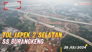 Progress Tol JakartaCikampek 2 Selatan Simpang Susun Setu Selatan Burangkeng 28 Juli 2024 [upl. by Aurore]