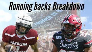 Gamecocks Running backs breakdown [upl. by Llewsor671]