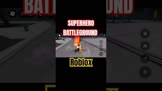 SuperHero Battleground Swordman ankygaming androidgameplay roblox battleground [upl. by Inoek581]