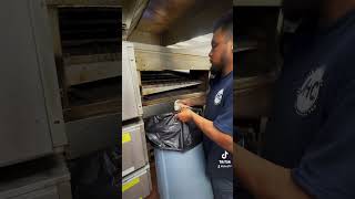 Oven cleaning youtubeshorts subscribe powerwashing cleaning oven fyp [upl. by Losiram736]