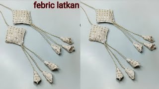 How To Make Latkan  Latkan Making At Home  DIY Latkan For Blouse and Kurti  Latkan Designs [upl. by Ursulina]