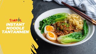 Instant Noodle Tantanmen SIMPOL [upl. by Leynad724]