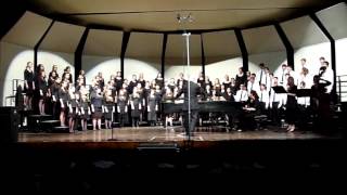 Shenandoah  CCHS A Cappella Choir in concert 20120228 [upl. by Leba]