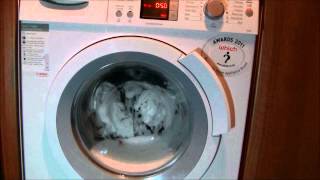 Bosch Logixx WAS32461 washing machine  cottons sudslock inter spin after main wash 410 [upl. by Brewster]