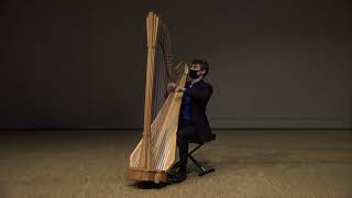 Stravinsky The Firebird Loiseau de feu for Solo Harp arr Ben Albertson Finale [upl. by Epuladaug]