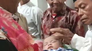 Syukuran 40 Hari dari Kelahiran Jabang Bayi dengan Acara Marhaban dan Aqiqoh  Adat Wong Cerbon [upl. by Sinai]