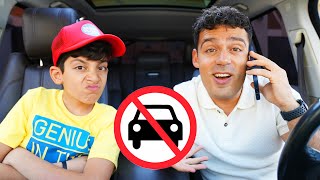 Jason and Alex Adventure with the rules of the car for kids [upl. by Chaim564]