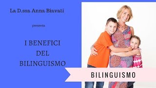 BILINGUISMO i benefici [upl. by Glick602]