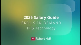 2025 skills in demand IT and technology [upl. by Atiral618]