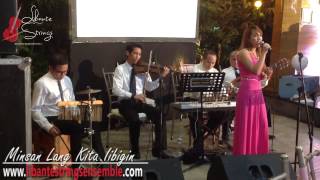 Minsan Lang Kita Iibigin cover by Libante Strings ft Donna Ricafrente  The Glass Garden [upl. by Akkimat906]