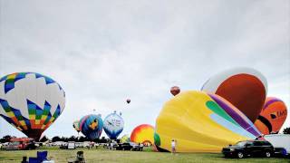 Forest Park Ballon Race 2009Timelapse [upl. by Wenda429]