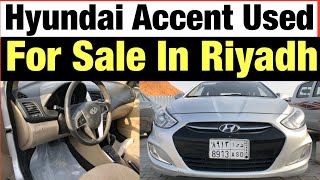 Hyundai Accent Used For Sale  Used Cars in Riyadh  Second Hand Cars  kingdommotors hyundai [upl. by Halas]