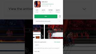 How to play wwe 2k24 download android gaming wwe [upl. by Aicila]