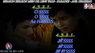 Isharon Isharon Mein Dil Lene Wale Karaoke With Scrolling Lyrics Eng amp हिंदी [upl. by Radloff]