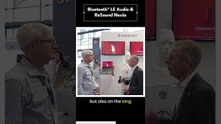 Bluetooth® LE Audio in ReSound Nexia Hearing Aids Demo Live from EUHA [upl. by Arsi]