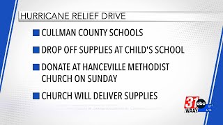 Cullman County hurricane relief drive [upl. by Ahsienad730]