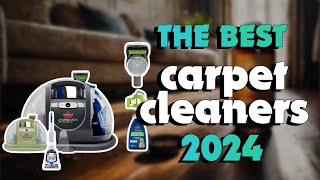 The Best Portable Carpet Cleaners 2024 in 2024  Must Watch Before Buying [upl. by Cully]