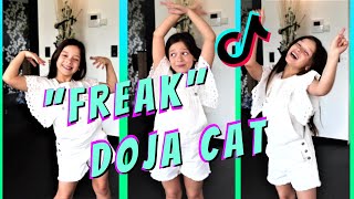 quotFREAKquot Doja Cat TikTok Dance Tutorial [upl. by Yuhas]