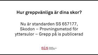 Hur greppvänliga är dina skor [upl. by Noyes]