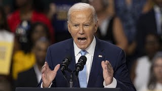 Joe Biden accused of inciting violence after telling audience to beat the hell out of Republicans [upl. by Javler]