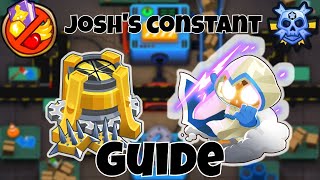 Joshs Constant  Workshop CHIMPS GUIDE by Birdz  BTD6 [upl. by Ihc]