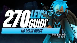 Toram Online  Leveling Guide 1  270 No Main Quest [upl. by Watters97]