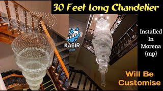 Crystal Chandelier  Modern Crystal Chandeliers  Jhumar making  Home Decor  KABIR LIGHT [upl. by Charmaine]