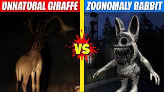 Unnatural Giraffe vs Zoonomaly Rabbit  SPORE [upl. by Braeunig]