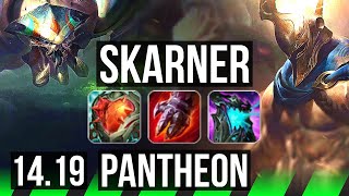 SKARNER vs PANTHEON JGL  Rank 2 Skarner 69 winrate Rank 15  EUNE Master  1419 [upl. by Mun]