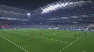 Manchester City  FC Bayern München  CL Gruppe D  02102013  LPT Fifa 14 [upl. by Nnylhtak]