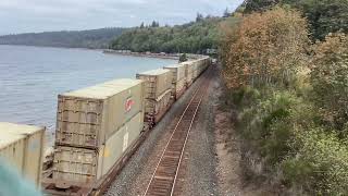 Birthday Railfanning at Carkeek Park [upl. by Prudie]